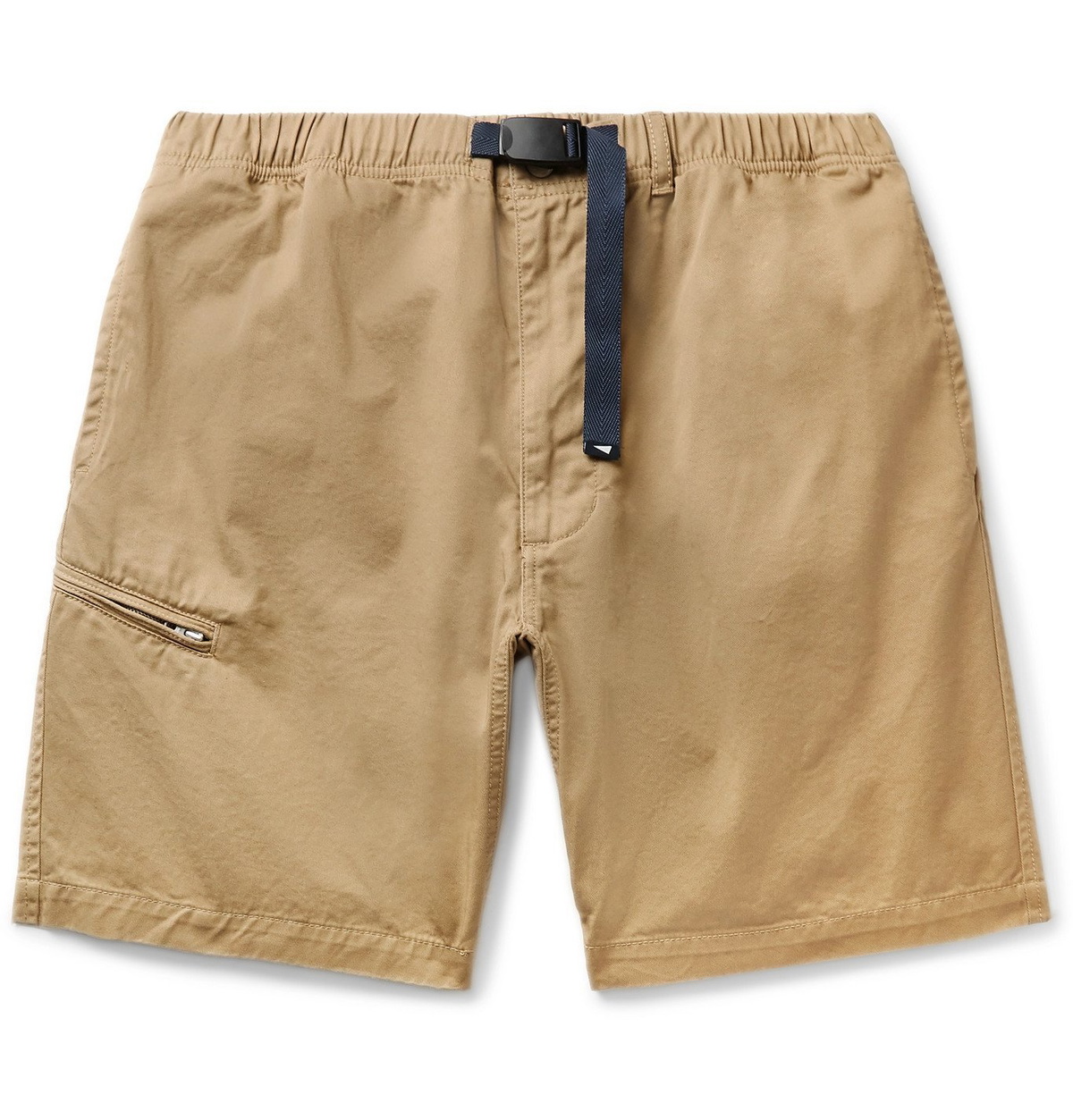 Pilgrim Surf Supply - Salathe Belted Cotton-Twill Climbing Shorts