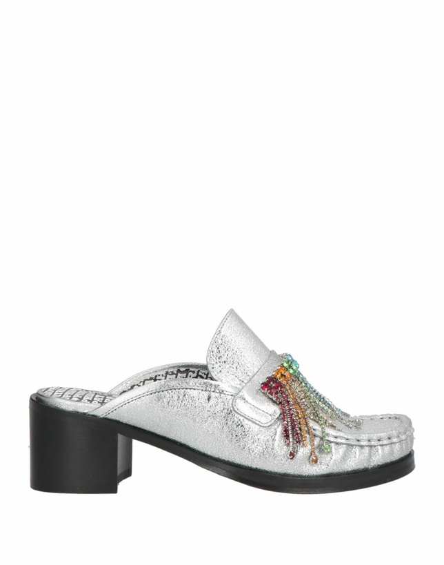 Photo: Sophia Webster Womens Mules & Clogs in Silver