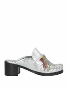 Sophia Webster Womens Mules & Clogs in Silver