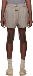 Fear of God Gray Drawstring Shorts