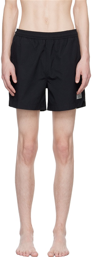 Photo: A-COLD-WALL* Black Essential Swim Shorts