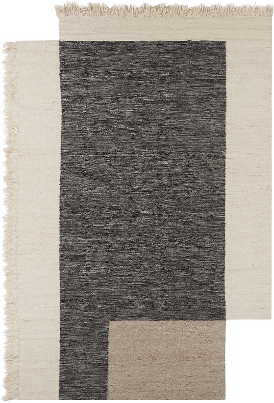 Photo: ferm LIVING Off-White & Gray Counter Rug