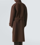 Lemaire Wool wrap coat