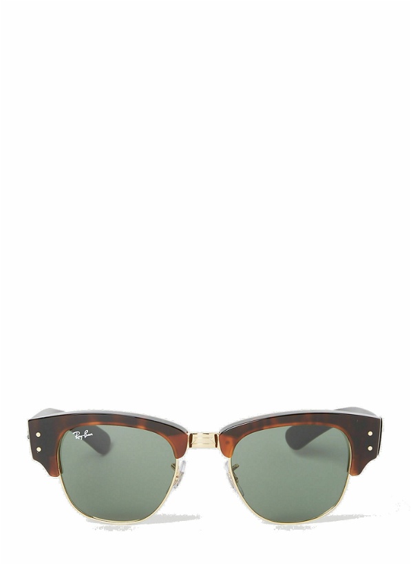 Photo: Ray-Ban - Mega Clubmaster Sunglasses in Brown