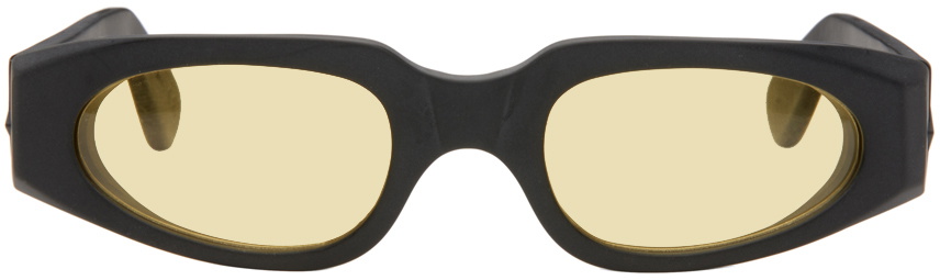 Han Kjobenhavn Black & Yellow Dash Sunglasses