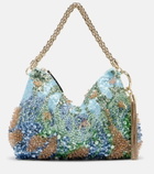 Jimmy Choo Callie Small brocade top-handle bag