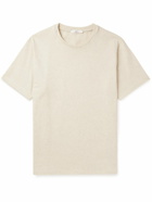 Mr P. - Slub Cotton and Hemp-Blend Jersey T-Shirt - Neutrals