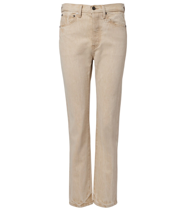 Photo: Khaite Finley cropped straight jeans