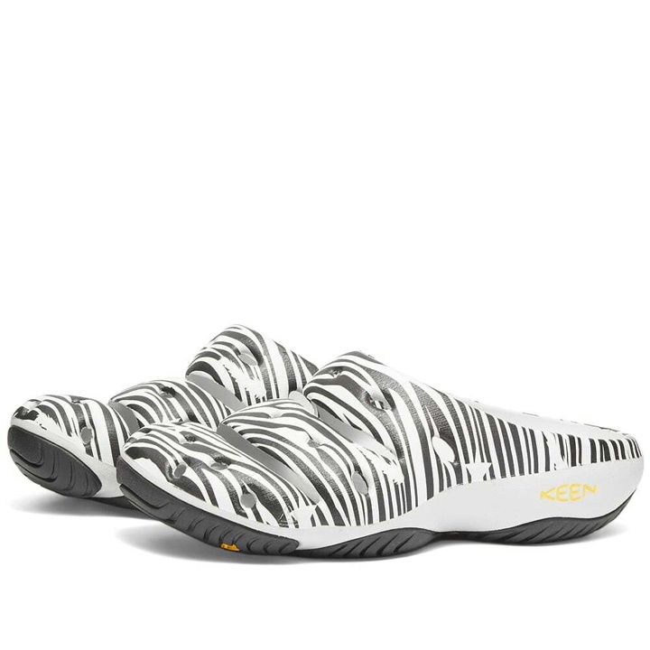Photo: Keen x Atmos Yogui Arts Sneakers in Atmos Zebra Star