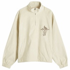 Honor the Gift Men's Corduroy Quarter Zip Anorak in Cream