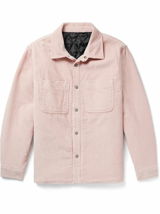 Photo: Stussy - Padded Cotton-Corduroy Overshirt - Pink