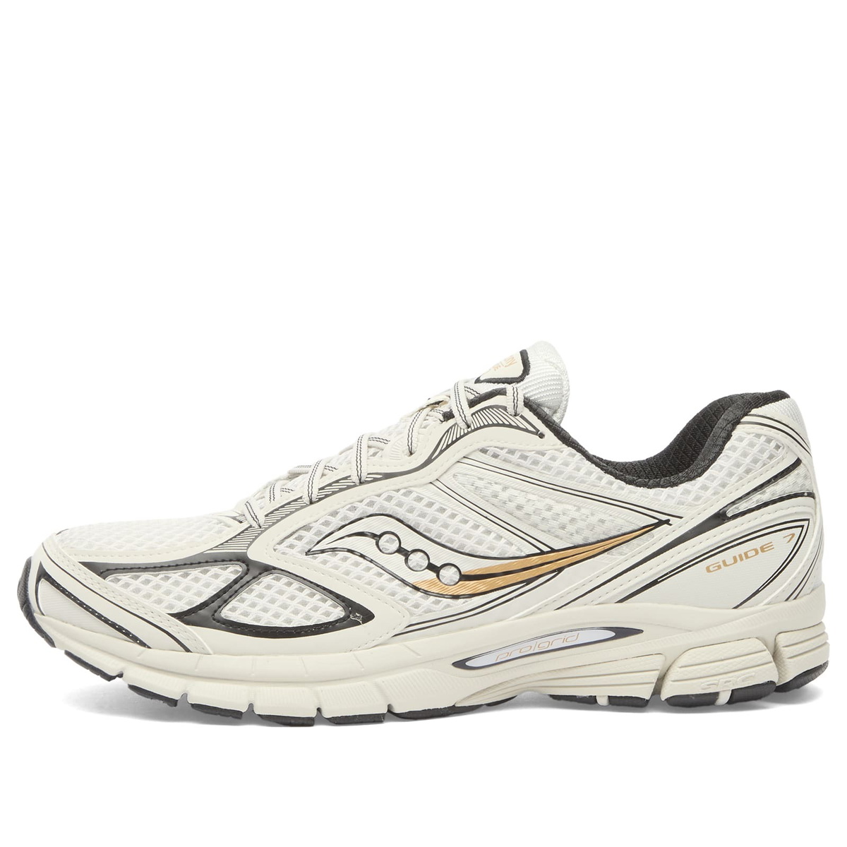Saucony Progrid Guide 7 Sneaker in Onyx/Gold