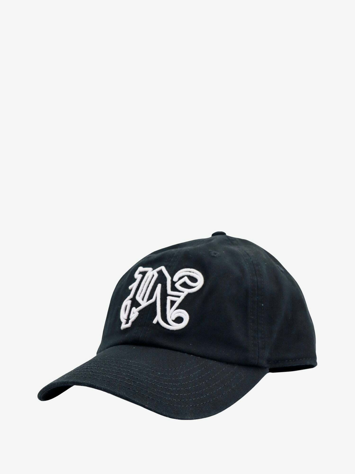 Palm Angels Hat Black Mens Palm Angels