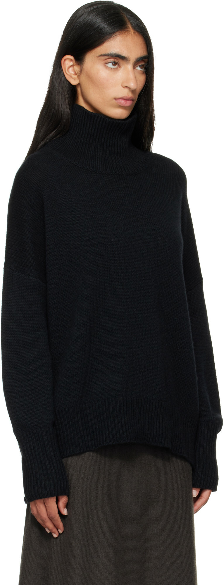 LISA YANG Black Heidi Turtleneck