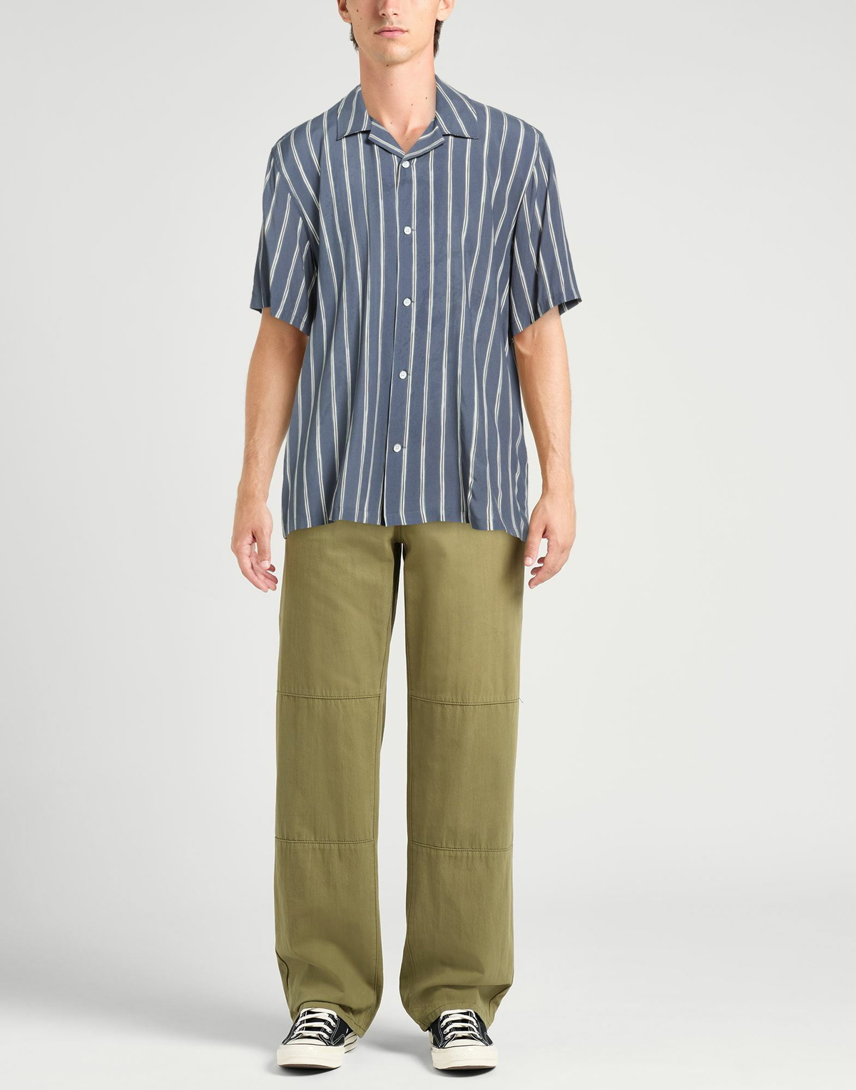 Rag & Bone Mens Shirt in Navy