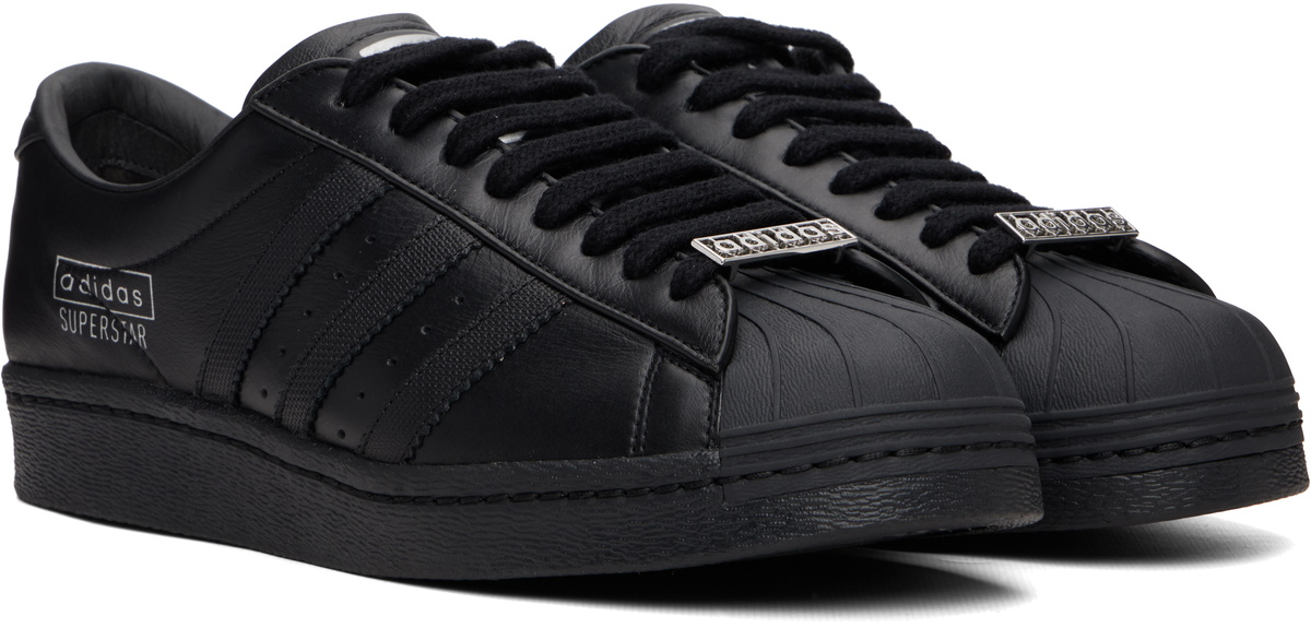 Y-3 Black A Superstar Sneakers