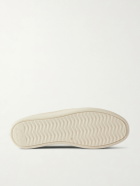 Mulo - Suede Slip-On Sneakers - Neutrals