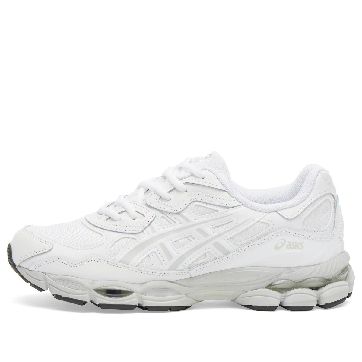 Asics Women's GEL-NYC Sneaker in White/Glacier Grey