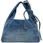 Marc Jacobs Blue 'The Bow Denim Sack' Bag