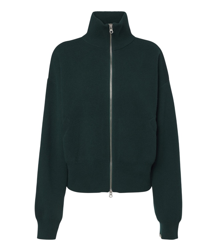 Photo: Extreme Cashmere N°385 Xtra Cute cashmere zip-up sweater