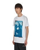 Off White Monalisa Slim T Shirt White