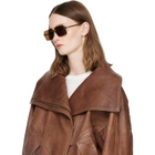 Fendi Gold Fendi Sky Sunglasses