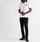 GIVENCHY - Logo-Detailed Cotton-Piqué Polo Shirt - White