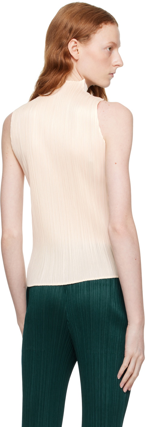 Pleats Please Issey Miyake Beige New Colorful Basics 3