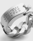 Maison Margiela MM6 RING silver Mens Jewellery