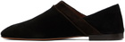 Wales Bonner Black Flat Loafers