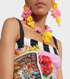 Dolce&Gabbana Portofino printed midi dress