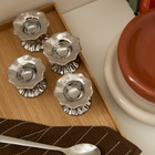 HKliving Egg Cups - Set of 4 in Chrome 