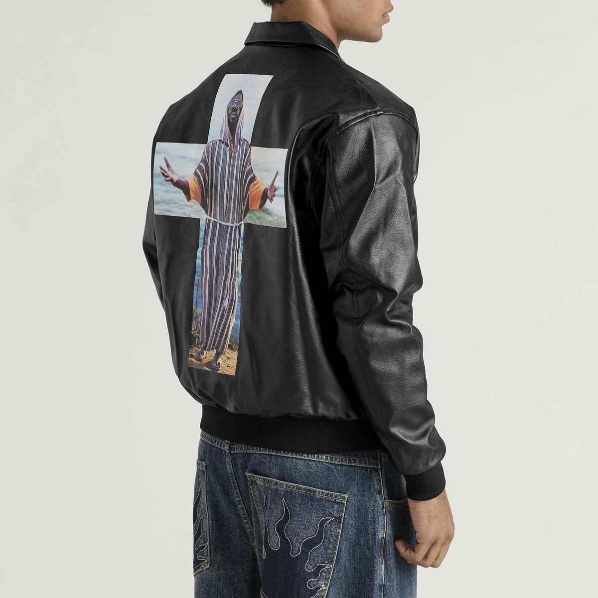 Butter Goods Men's Isaac Hayes Bomber Jacket in Black