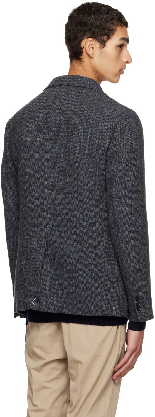 ASPESI Gray Kuki Blazer