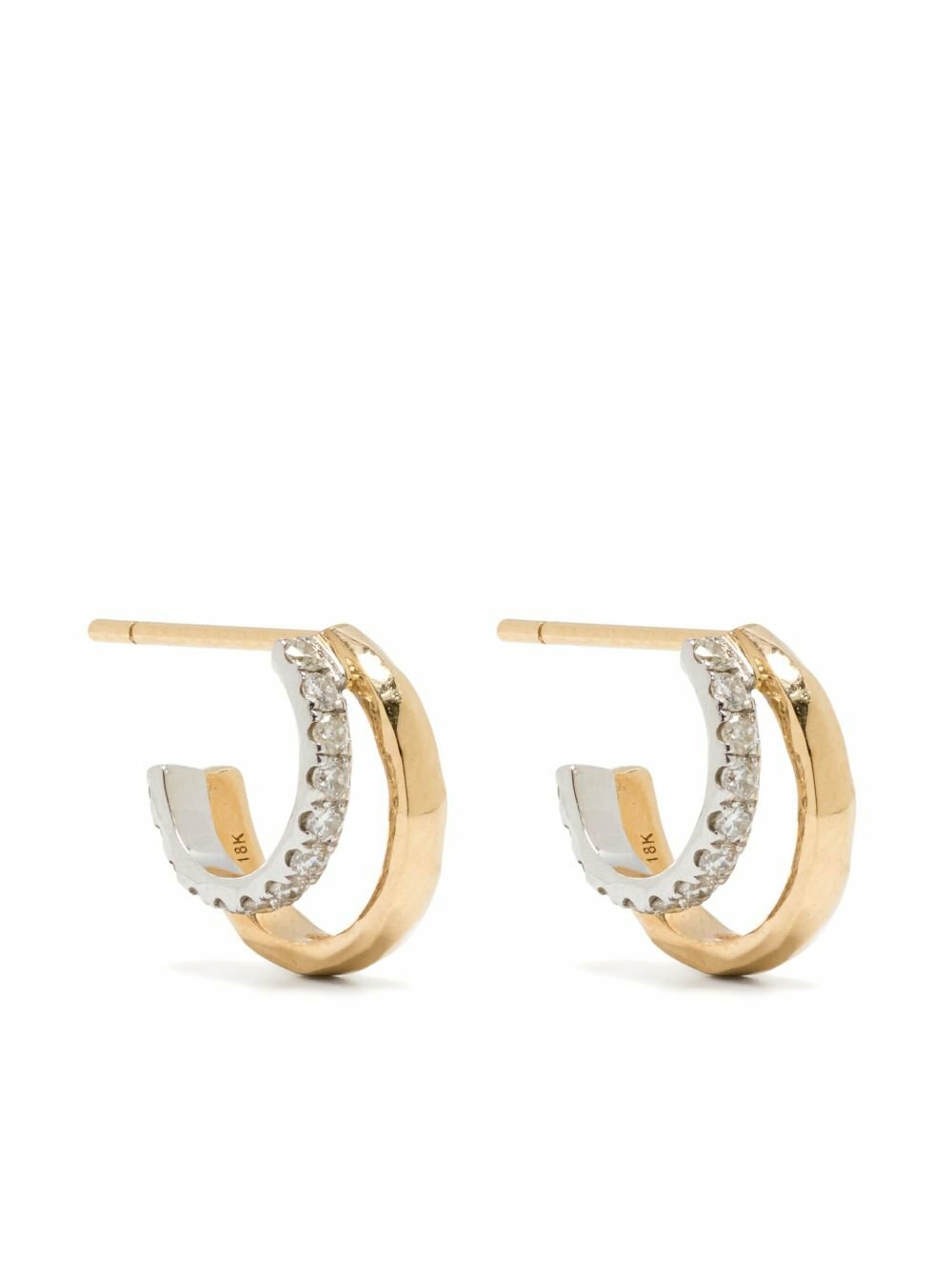 Octavia Earrings - Gold/Silver main image 0