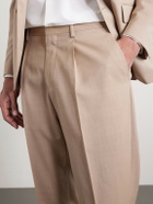 Lardini - Straight-Leg Virgin Wool Suit Trousers - Neutrals
