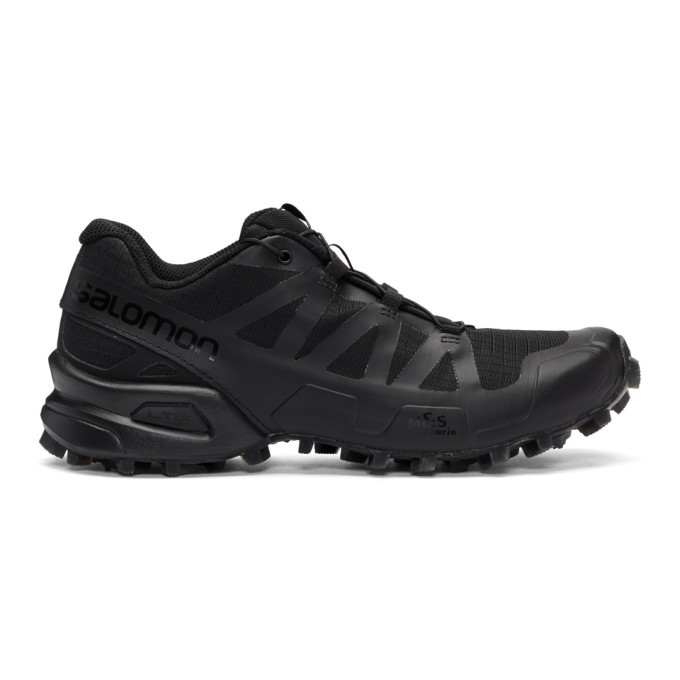 Photo: Boris Bidjan Saberi Black Salomon Edition Speedcross 3 Clear Sneakers