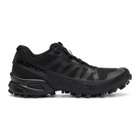 Boris Bidjan Saberi Black Salomon Edition Speedcross 3 Clear Sneakers