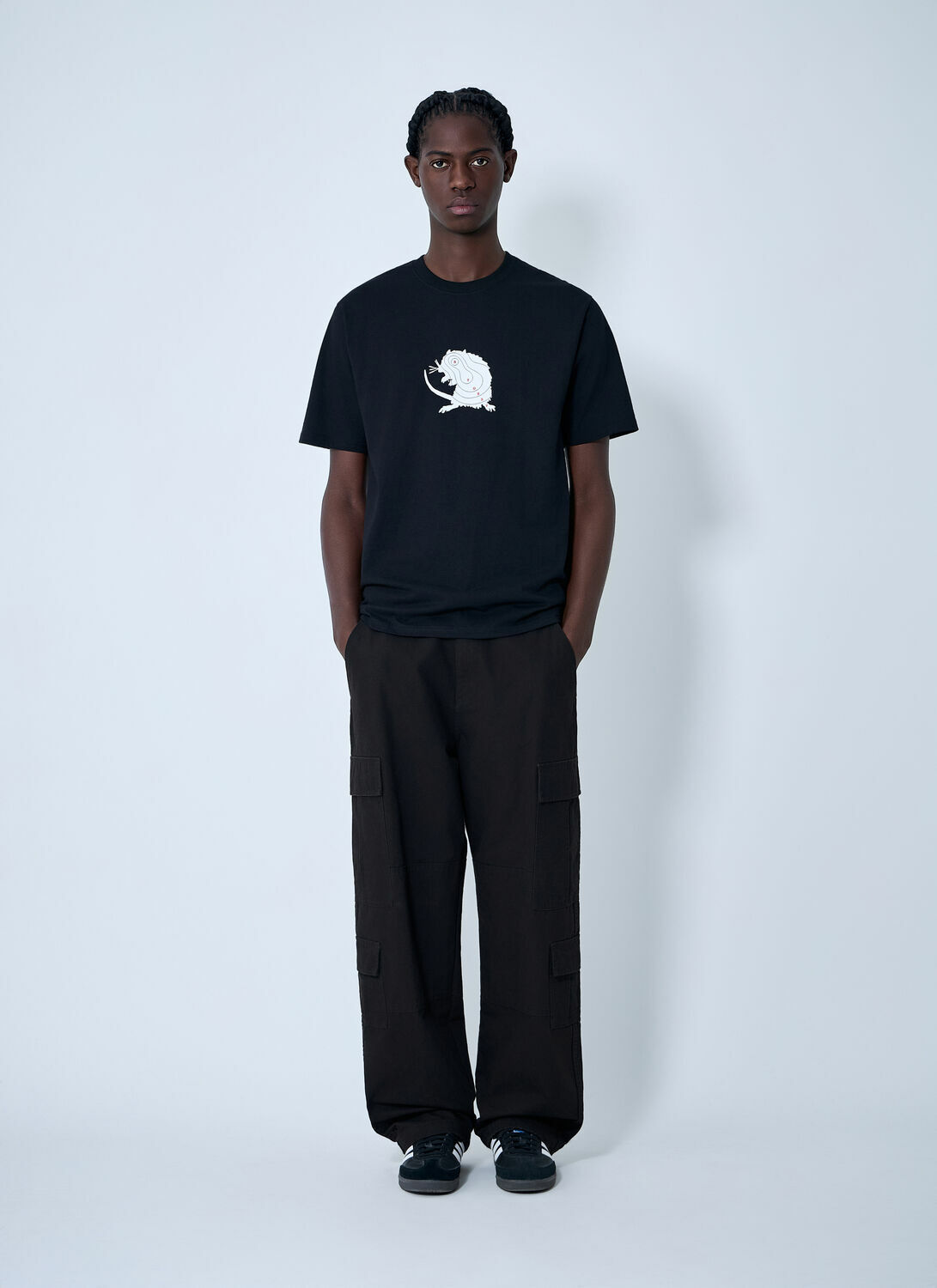 Stüssy Logo Motif T-Shirt