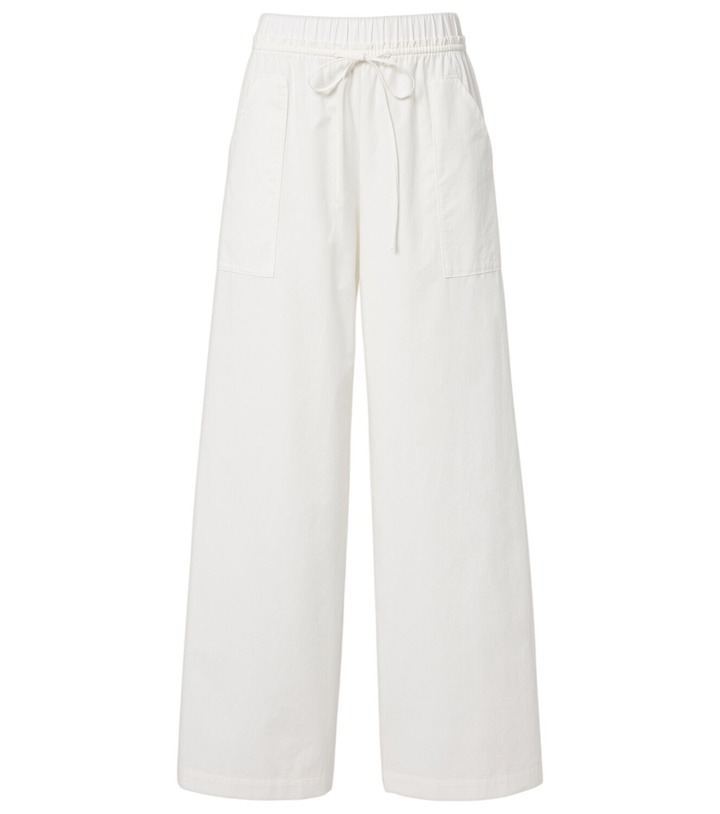 Photo: Vince Cotton poplin wide-leg pants