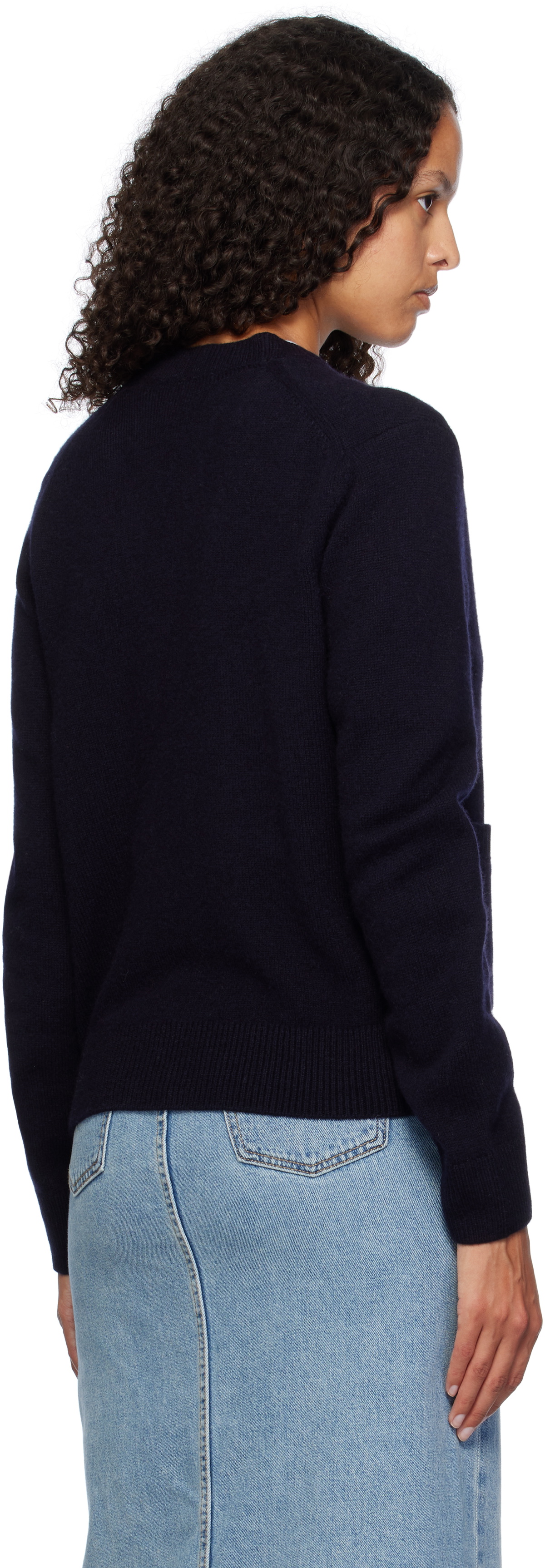 BABY FOX PATCH BOXY CARDIGAN