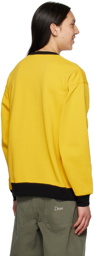 Dime Yellow Pocket Sweatshirt