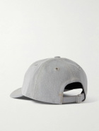 AMI PARIS - Logo-Embroidered Denim Baseball Cap