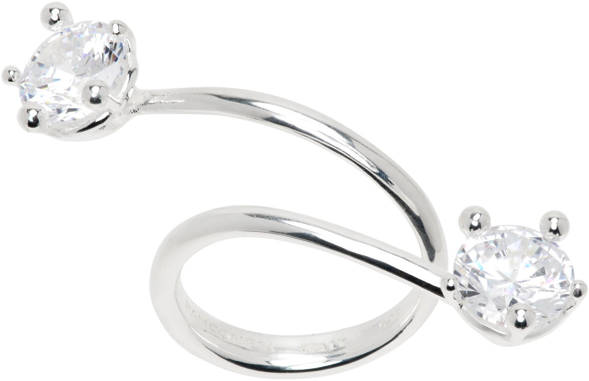 Panconesi Silver Constellation Medium Ring