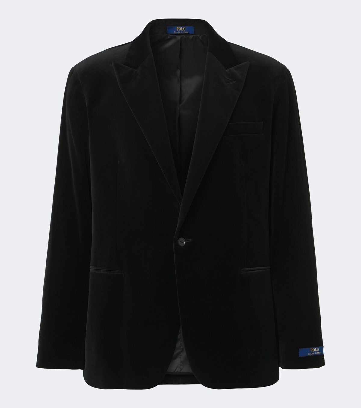 Polo Ralph Lauren Single-breasted velvet blazer
