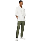 3.1 Phillip Lim Green and Black Tape Trim Sweatpants