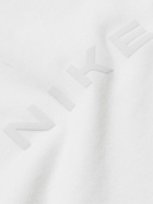 Nike - NSW Air Logo-Print Cotton-Jersey T-Shirt - White
