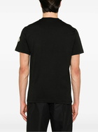 Moncler Black Flap-Pocket T-Shirt