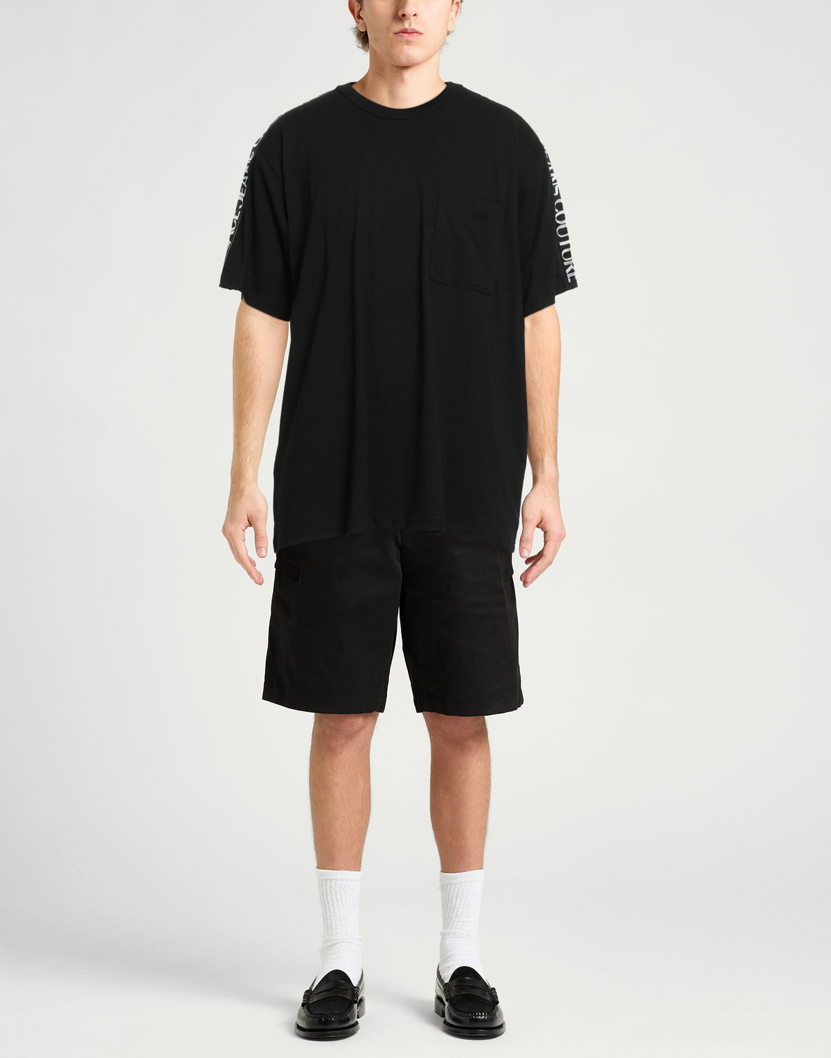 Versace Jeans Couture Mens T-shirt in Black