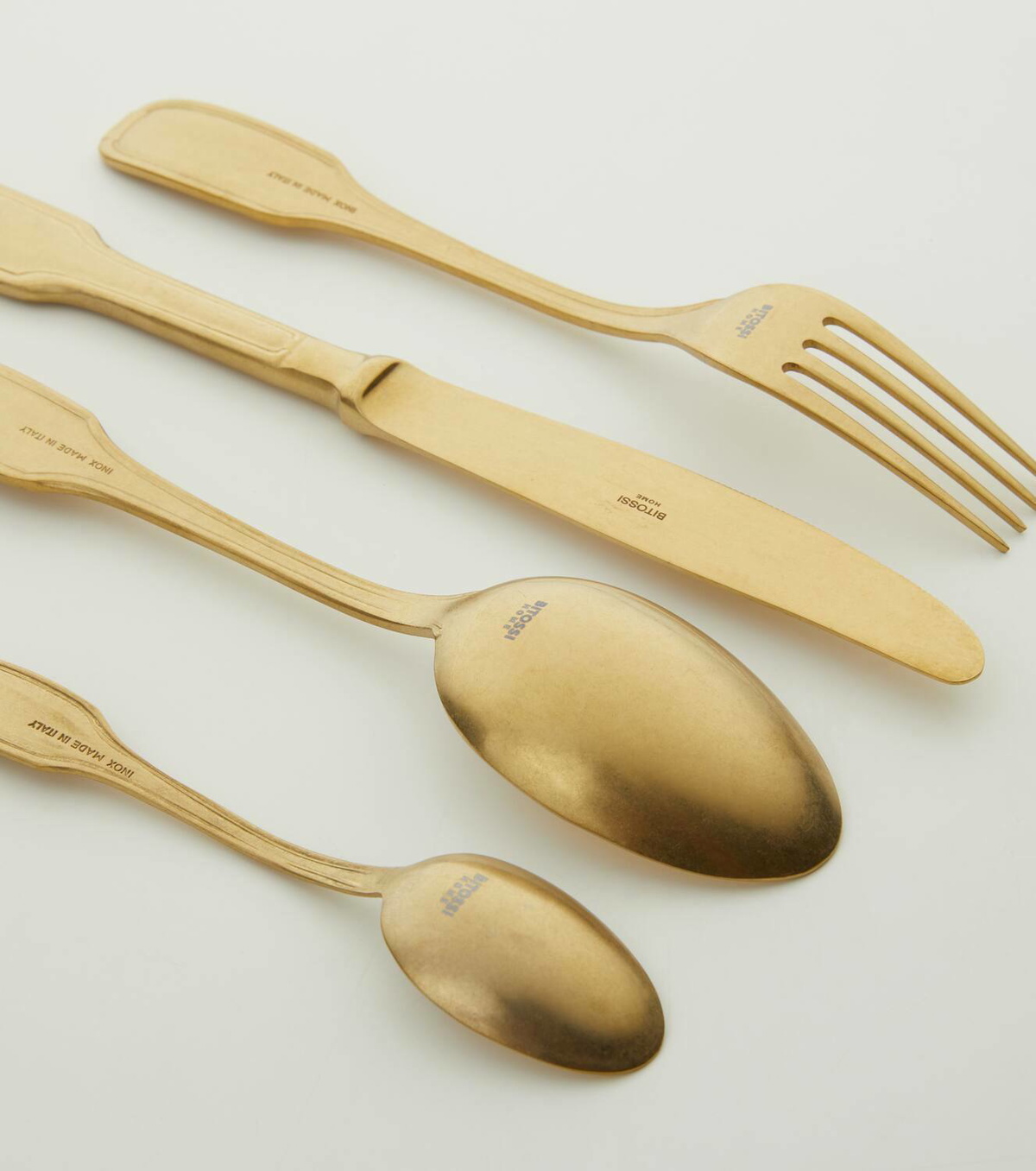 Bitossi 24-piece stainless steel flatware set